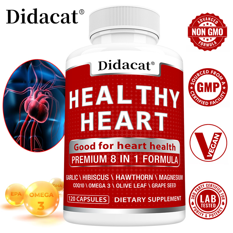 Health Wellness & Nutrition Center Llc - Capsule per la Salute del Cuore