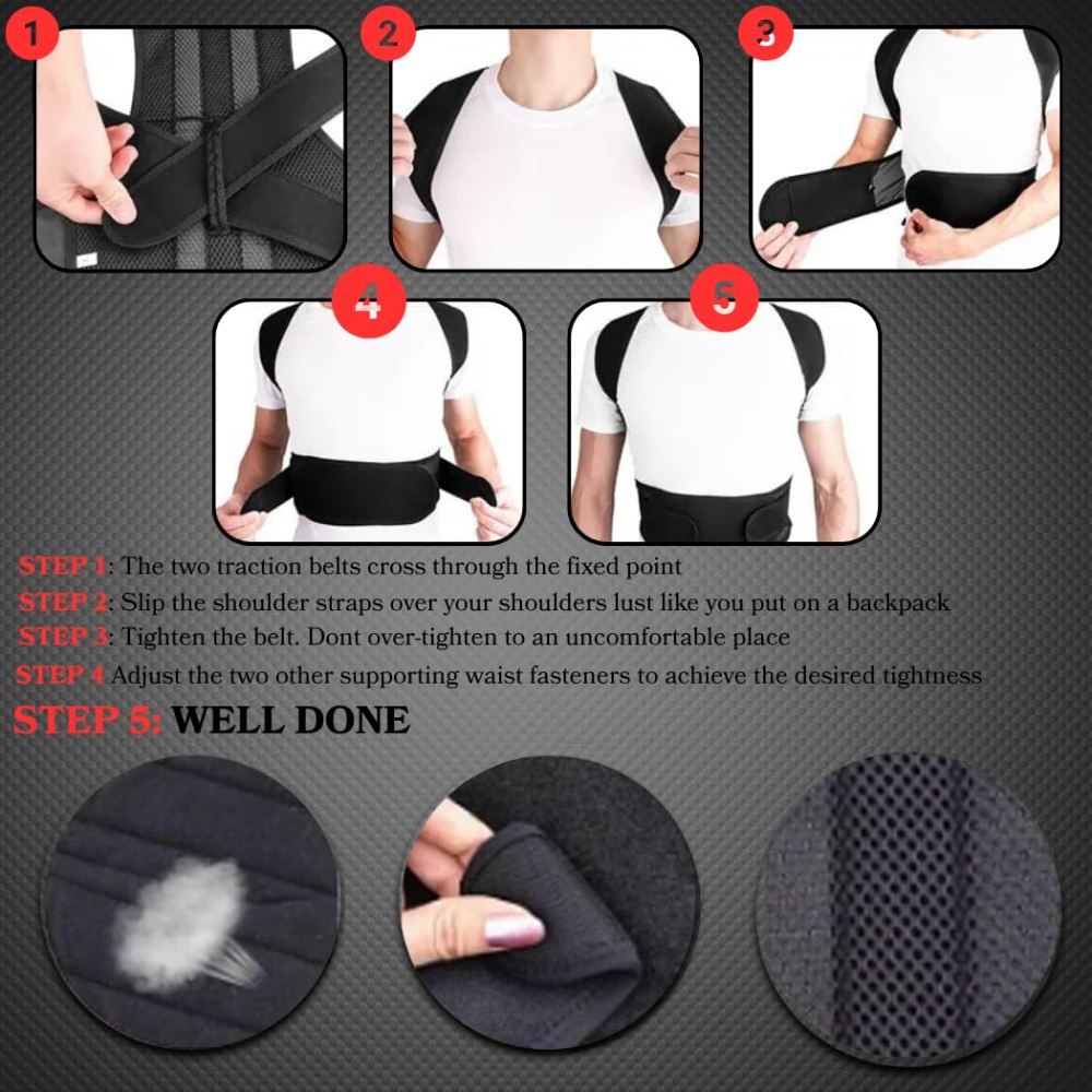 Correttore di Postura per Uomi - Posture Corrector Back Brace recensione e prezzo